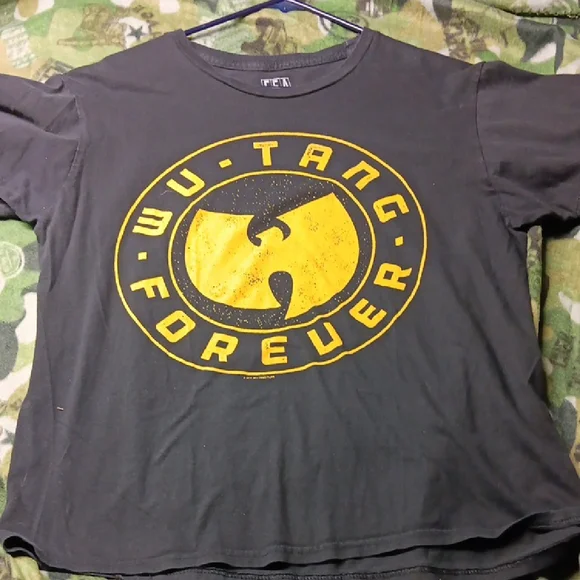 FEA Large Black Wu-Tang Clan T-Shirt - Picture 4 of 4